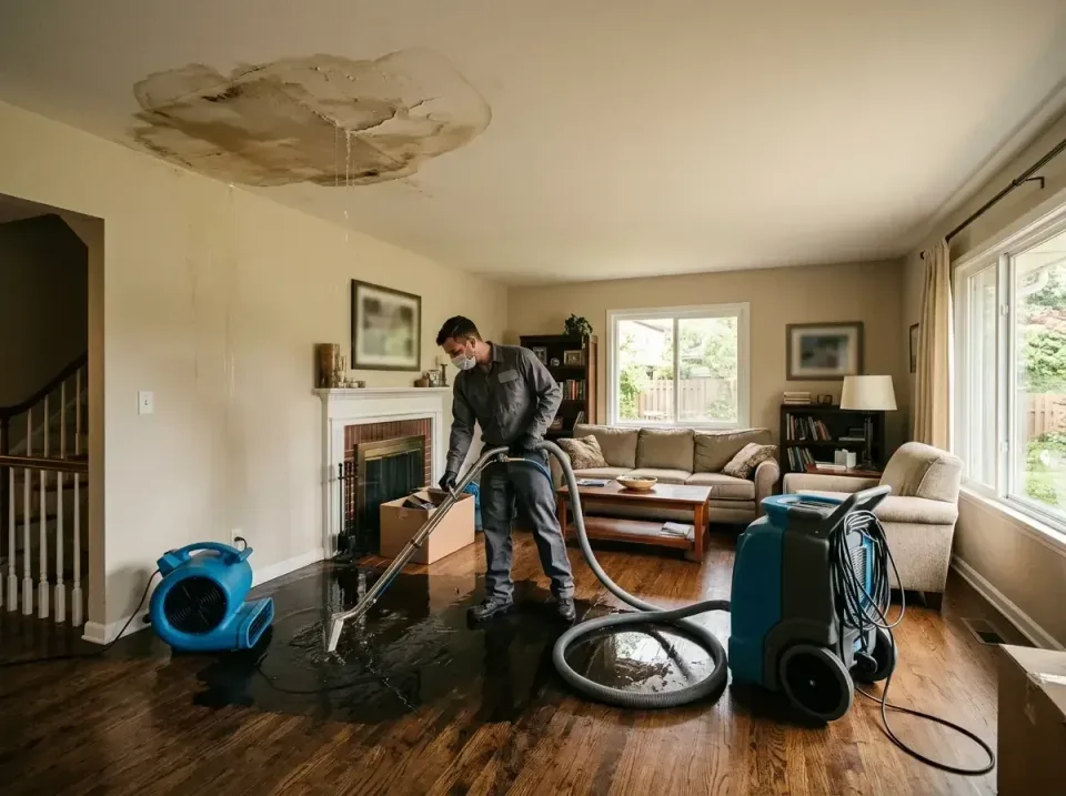 attic-pipe-burst-ceiling-drip-008 — frequently asked questions, Water Damage Restoration & Carpet Care in Lewisburg, PA